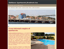Tablet Screenshot of alablanca-apartments.com